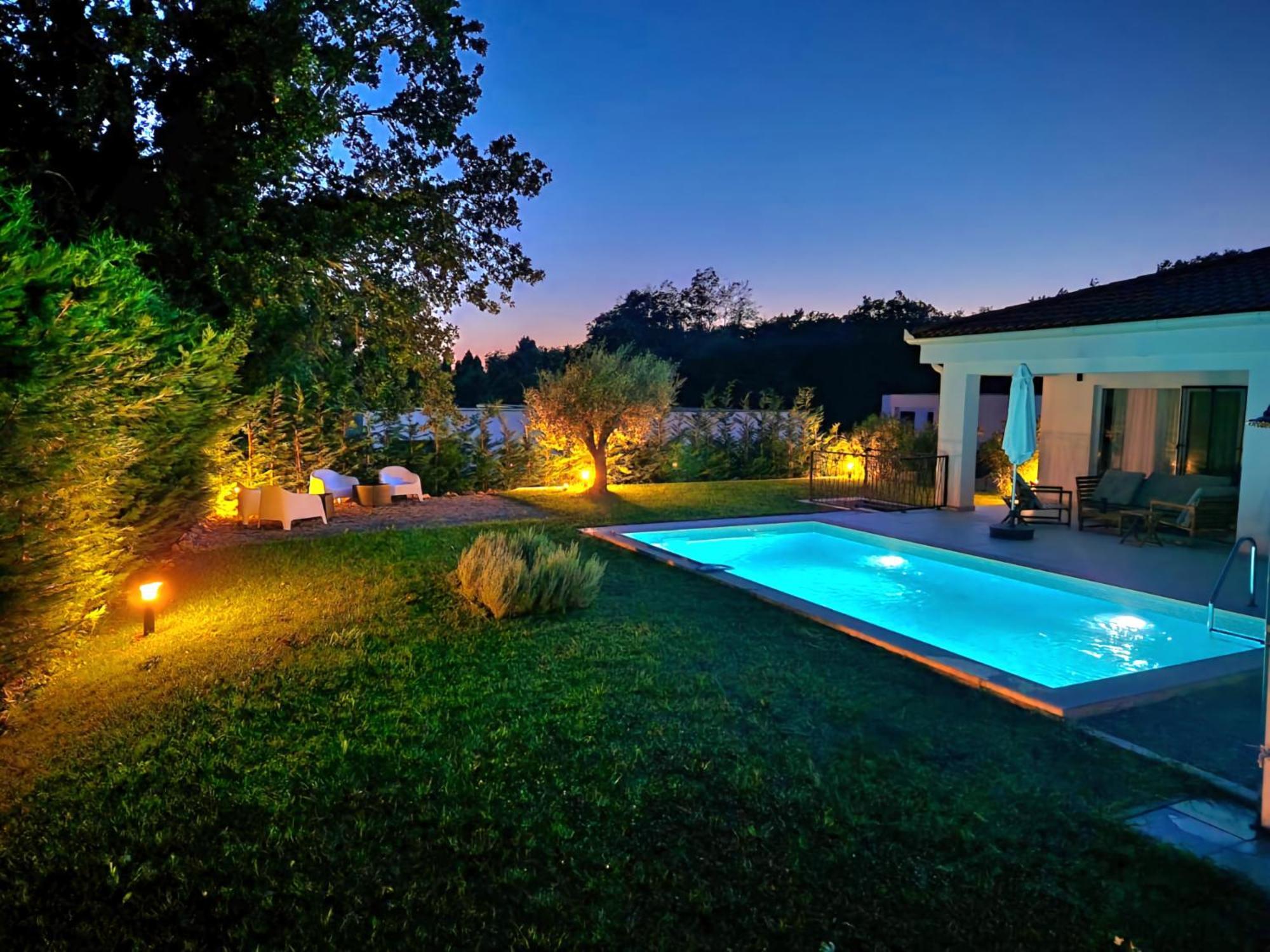 Villa Destiny Nedescina, Istrien, Kroatien Ngoại thất bức ảnh